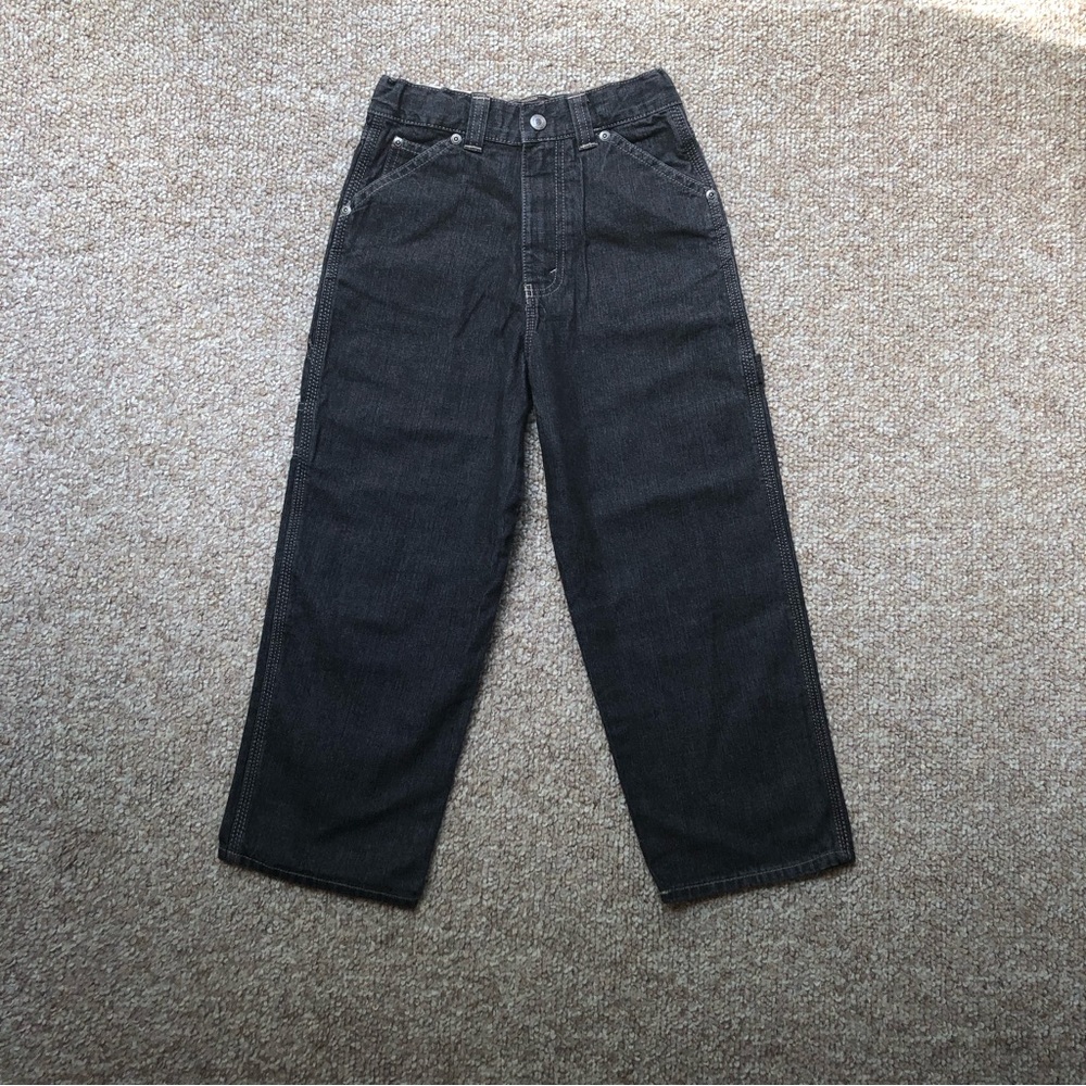 New With Tag Boys Denim Carpenter Pants